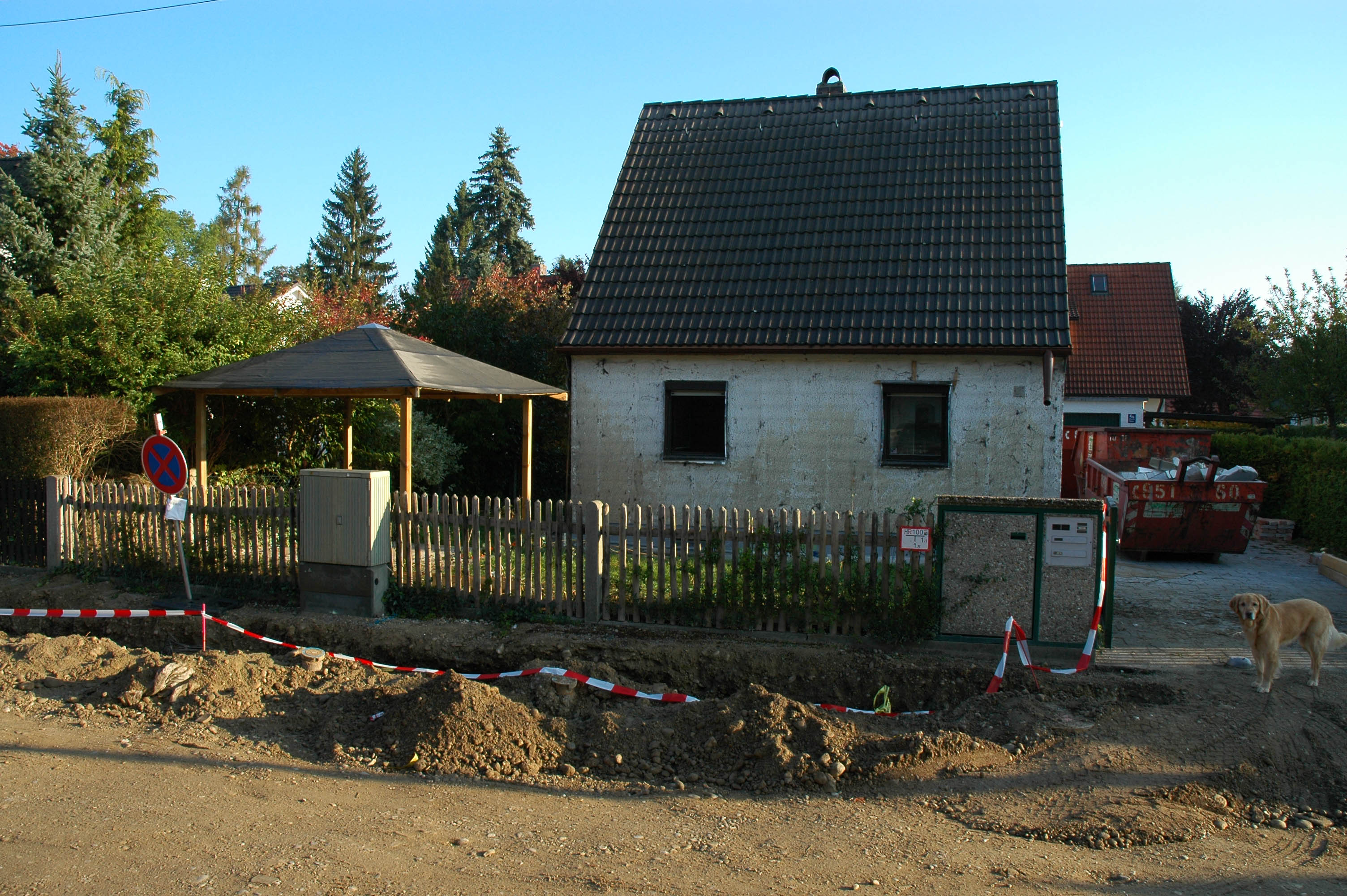 ehemaliger Zustand des Schwarzen Hauses in Krailing