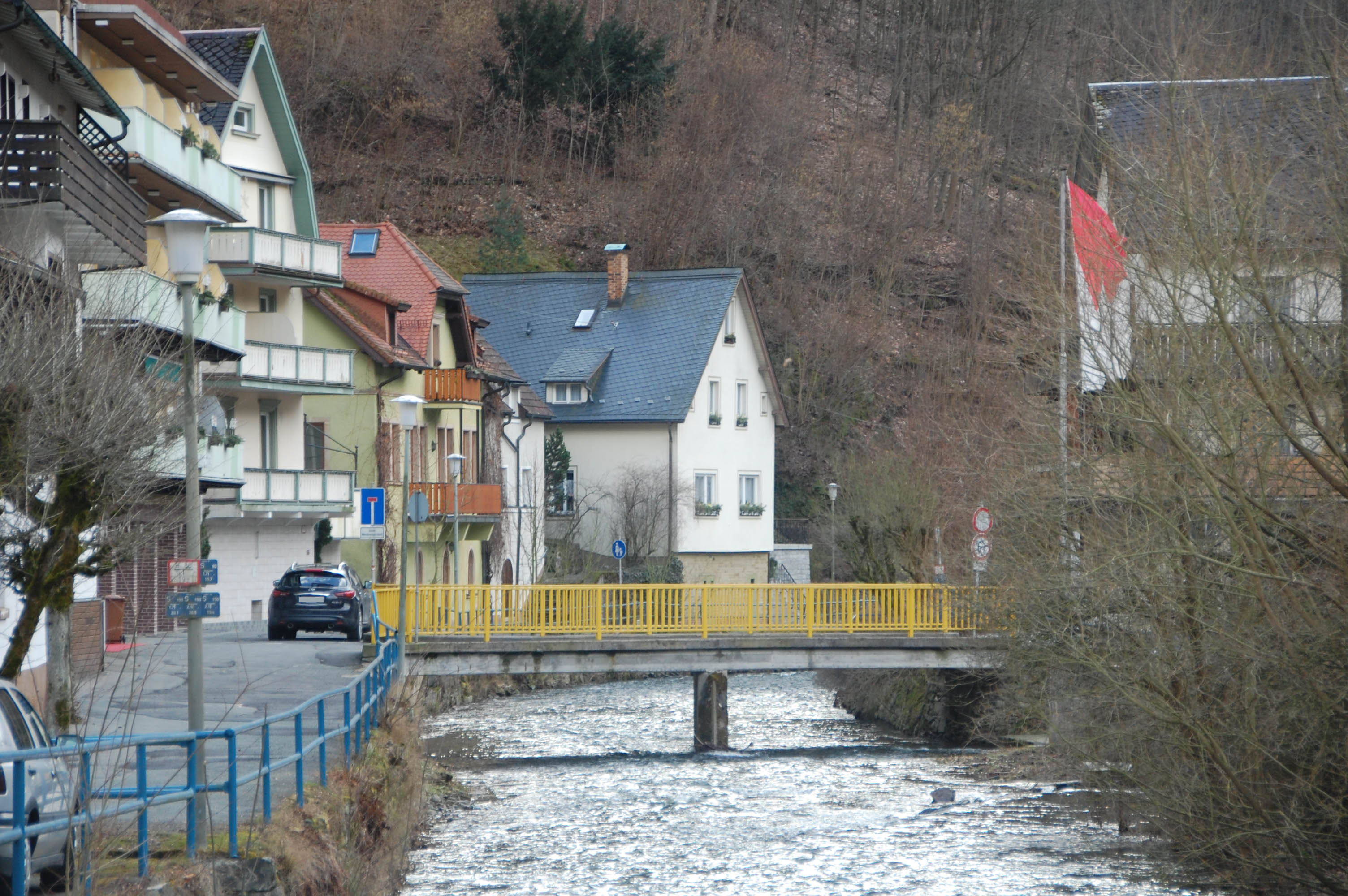 alter Zustand der Urferpromenade in Bad Berneck
